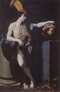 Guido Reni David with the Head of Goliath oil on canvas